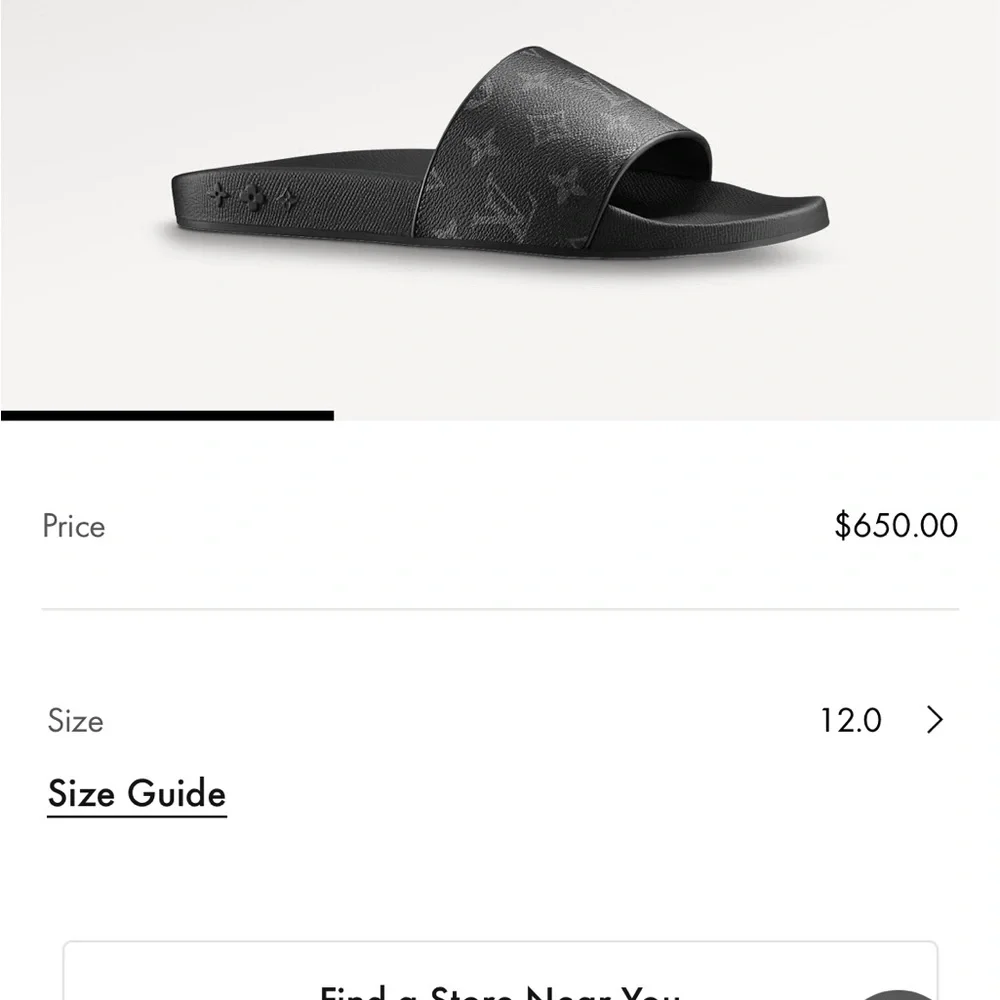 Louis Vuitton Slides
